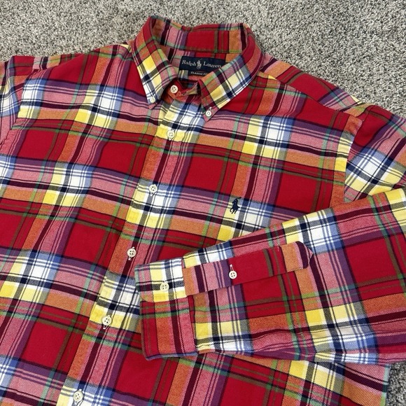 Ralph Lauren Other - Vintage Men's XL Classic Fit Ralph Lauren Flannel Check Shirt Multicolor